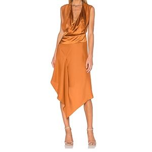 Acler NWT Bennet silk wrap dress